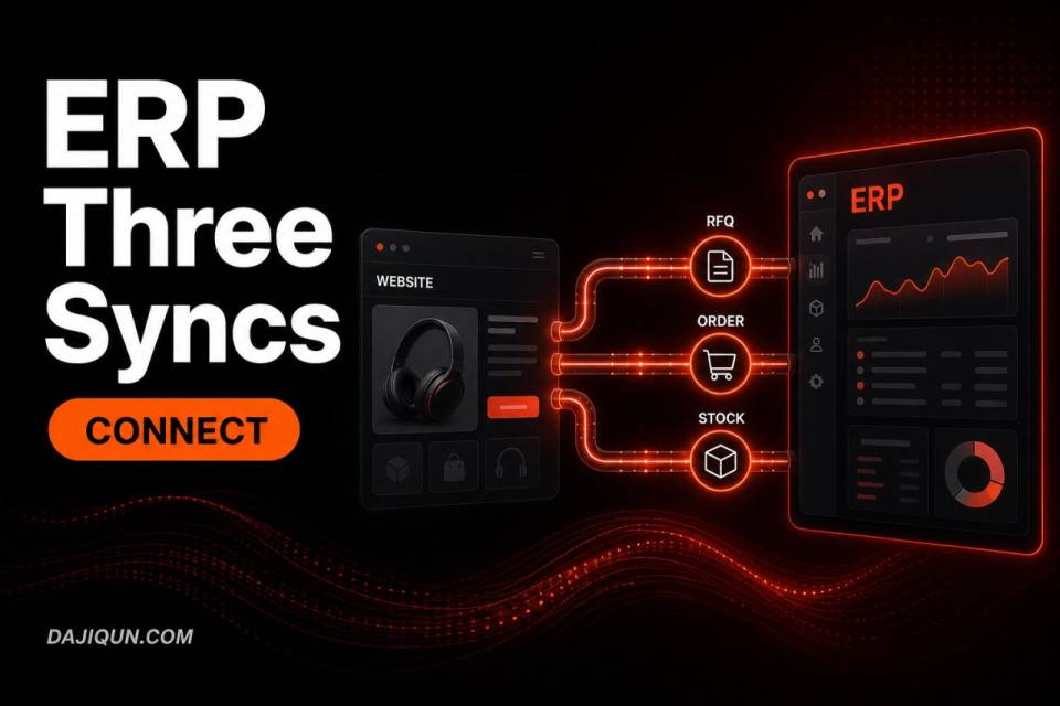 元器件商城怎么对接 ERP？先打通哪三条数据