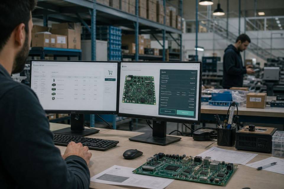 现有电子商城怎么嵌入 PCB/PCBA 在线计价